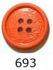 Restyle Button 15mm 693 Orange