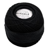 Durable Crochet Cotton 1001 Bl
