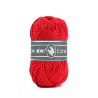 Durable Coral Cotton 0318 Red