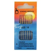 Pony Chenille needles size 18