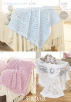 Sirdar 1299 Snuggly DK blanket
