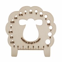 Sheep Knitting Needle Gauge