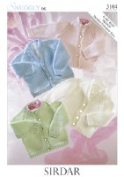 Sirdar 3104 Easy baby cardi dk