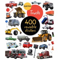 Trucks Re-usable Stickers