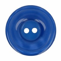 Button Round 20mm Blue d