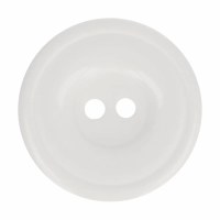 Button Round 22.5mm White d