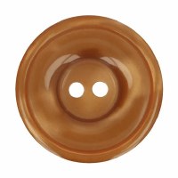 Button Round 22.5mm Brown