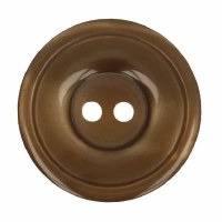 Button Round 22.5mm Brown