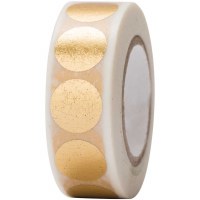 Tape Dots Gold, Hot Foil