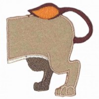 Patch - Lion rear