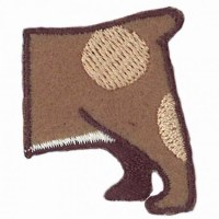 Patch - Dog rear