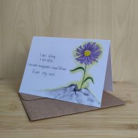 JNC Aster Greeting Card