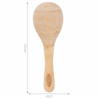 Maracas wood 12x4cm