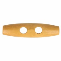 Button Wooden Toggle Nat 40mmd