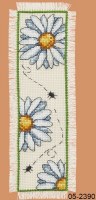 Permin Bookmark kit Daisies