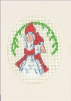 Permin Card kit Santa Ducks