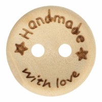 Button Handmade with Love 20m