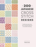 200 Japanese Cross Stitch Desi