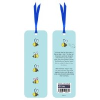 CH Bookmark Bee Blue