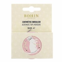Bohin Tape Measure Cat Pink