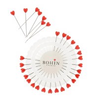 Bohin Heart pins 30 pieces