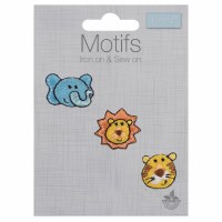 Motif - Tiger, Lion & Elephant