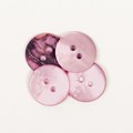 Drops Button 622 Rnd Pink 15mm