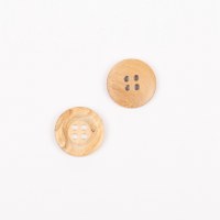 Drops Button 810 18mm Wood