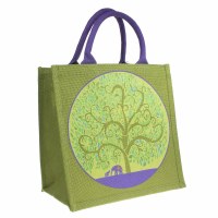 Jute Shopping Bag Tree of Life