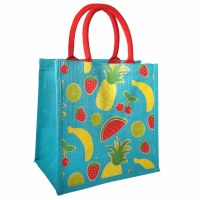 Jute Shopping Bag Fruit