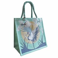 Jute Shopping Bag Crane