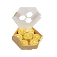 Wax Candles - 7 + Holder