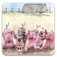 Alex Clark Fridge Magnet Five