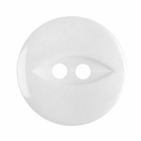 Button Fisheye 16mm Pearl Whit