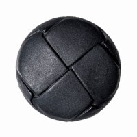 Button Football Black 23mm