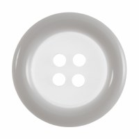 Button Col Rim 18mm Grey