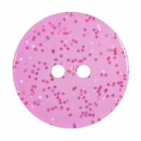 Button 19mm Glitter Pink