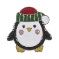 Button 22mm Penguin shape
