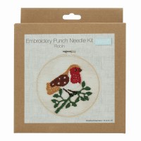 Punch Needle Kit Robin