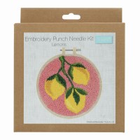 Punch Needle Kit Lemons