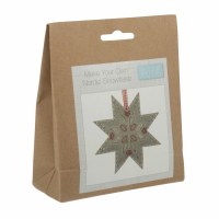 Felt Decoration Snowflake