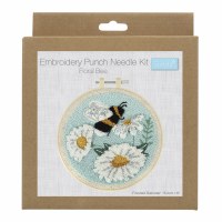 Punch Needle Kit Bee/Flowers