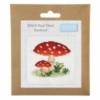 Cross Stitch Kit - Toadstool