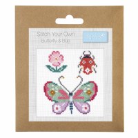 Cross Stitch Kit - Butterfly