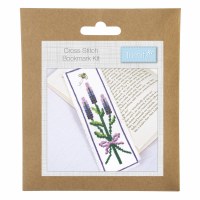 Cross Stitch Kit Bookmark Lave