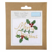 Cross Stitch Kit - Merry Chris