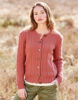 Hayfield 10043 Cardigan in dk