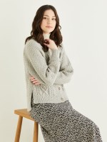 Hayfield 10322 Aran Cardigan