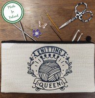 TK Notions Bag Knitting Queen