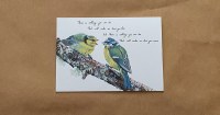 JNC Blue Tit Greeting Card